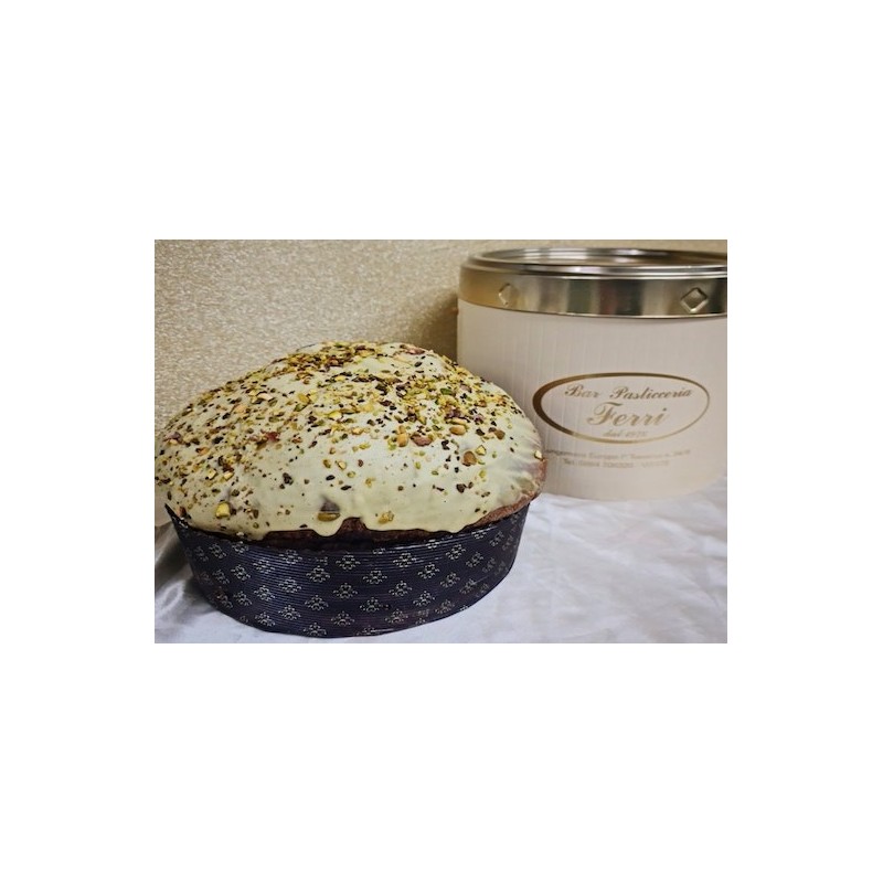 Panettone Artigianale al pistacchio kg.1000