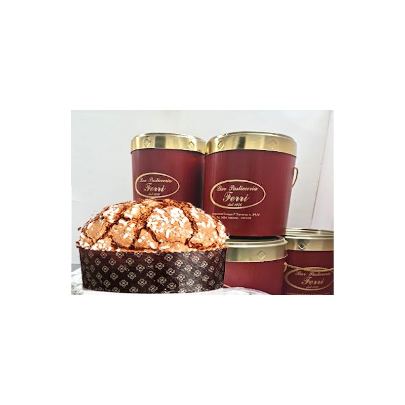 Panettone Artigianale Arancio e Cioccolato kg.1000