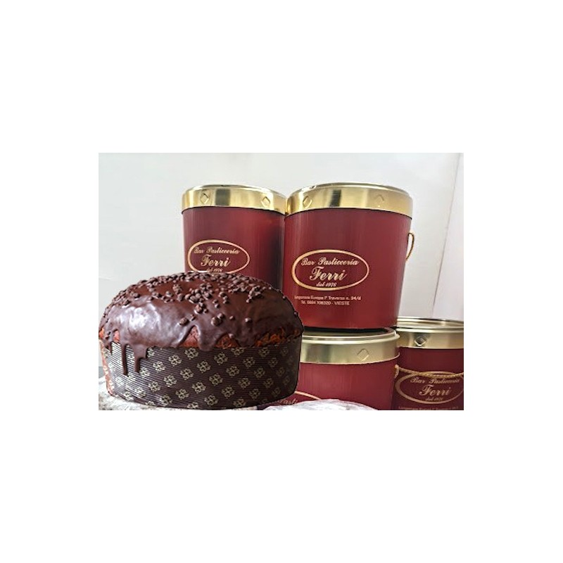 Panettone Artigianale al cioccolato kg.1000